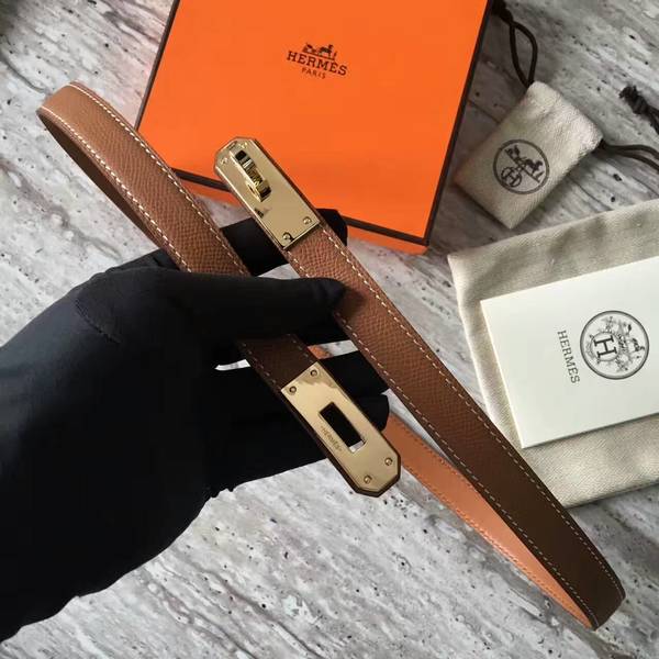 HERMES 1.7cm Original Leather Female Belt 17414a HERMES 1.7cm Original Leather Female Belt 17414a