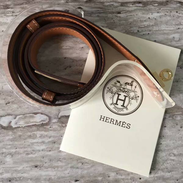 HERMES 1.7cm Original Leather Female Belt 17414a HERMES 1.7cm Original Leather Female Belt 17414a