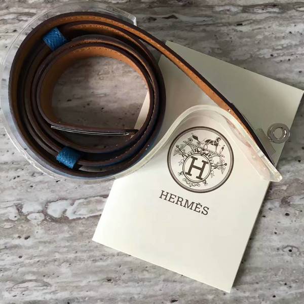 HERMES 1.7cm Original Leather Female Belt 17414d HERMES 1.7cm Original Leather Female Belt 17414d