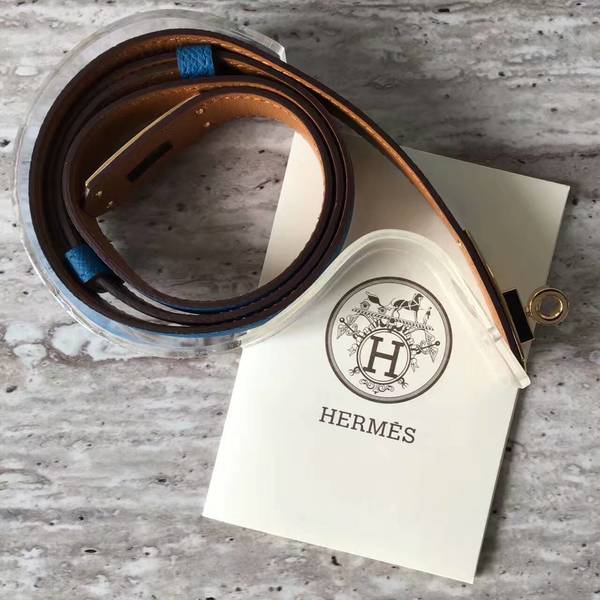 HERMES 1.7cm Original Leather Female Belt 17414e HERMES 1.7cm Original Leather Female Belt 17414e
