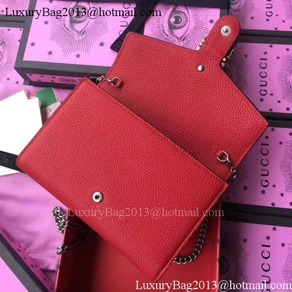 Gucci Dionysus Leather mini Chain Bag 401231 Red Gucci Dionysus Leather mini Chain Bag 401231 Red