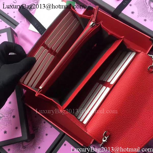 Gucci Dionysus Leather mini Chain Bag 401231 Red Gucci Dionysus Leather mini Chain Bag 401231 Red