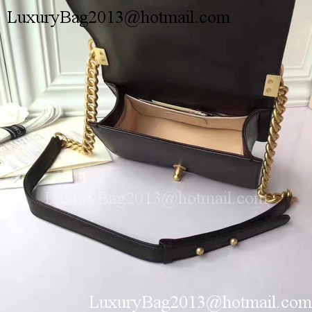 Boy Chanel Flap Shoulder Bag Sheepskin Leather A67085E Black Boy Chanel Flap Shoulder Bag Sheepskin Leather A67085E Black