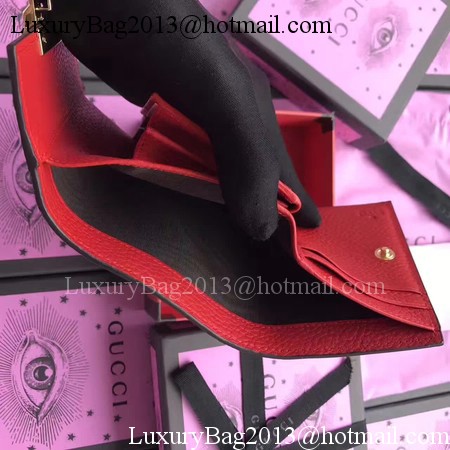 Gucci Calfskin Leather Padlock Wallet 453155 RED Gucci Calfskin Leather Padlock Wallet 453155 RED