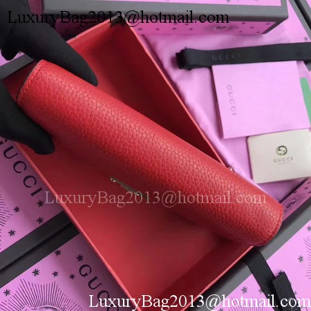 Gucci Padlock Continental Wallet Calfskin Leather 453506 Red Gucci Padlock Continental Wallet Calfskin Leather 453506 Red