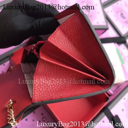 Gucci Padlock Continental Wallet Calfskin Leather 453506 Red Gucci Padlock Continental Wallet Calfskin Leather 453506 Red