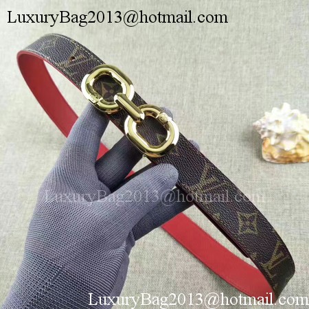 Louis Vuitton 30mm Brown Leather Belt M4226 Gold Louis Vuitton 30mm Brown Leather Belt M4226 Gold