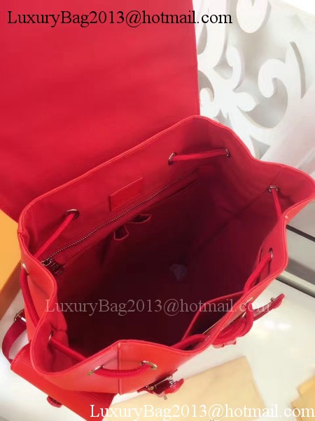 Louis Vuitton Epi Leather CHRISTOPHER PM M50159 Red Louis Vuitton Epi Leather CHRISTOPHER PM M50159 Red