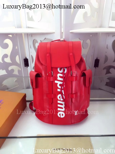 Louis Vuitton Epi Leather CHRISTOPHER PM M50159 Red Louis Vuitton Epi Leather CHRISTOPHER PM M50159 Red