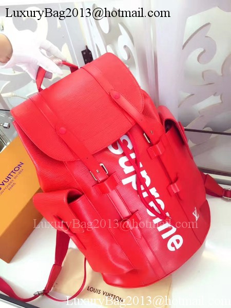 Louis Vuitton Epi Leather CHRISTOPHER PM M50159 Red Louis Vuitton Epi Leather CHRISTOPHER PM M50159 Red