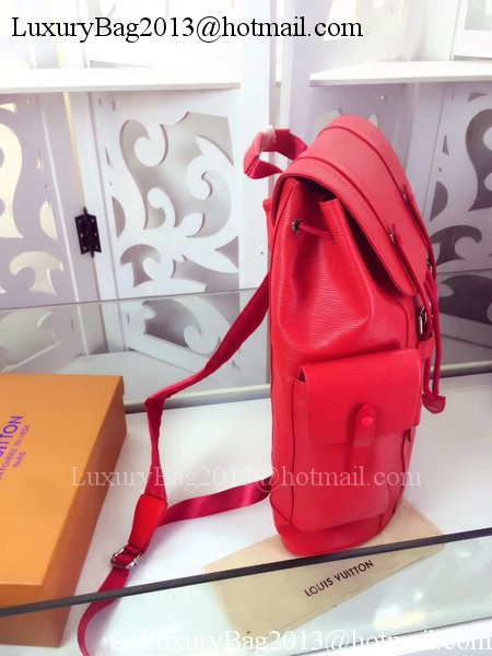 Louis Vuitton Epi Leather CHRISTOPHER PM M50159 Red Louis Vuitton Epi Leather CHRISTOPHER PM M50159 Red