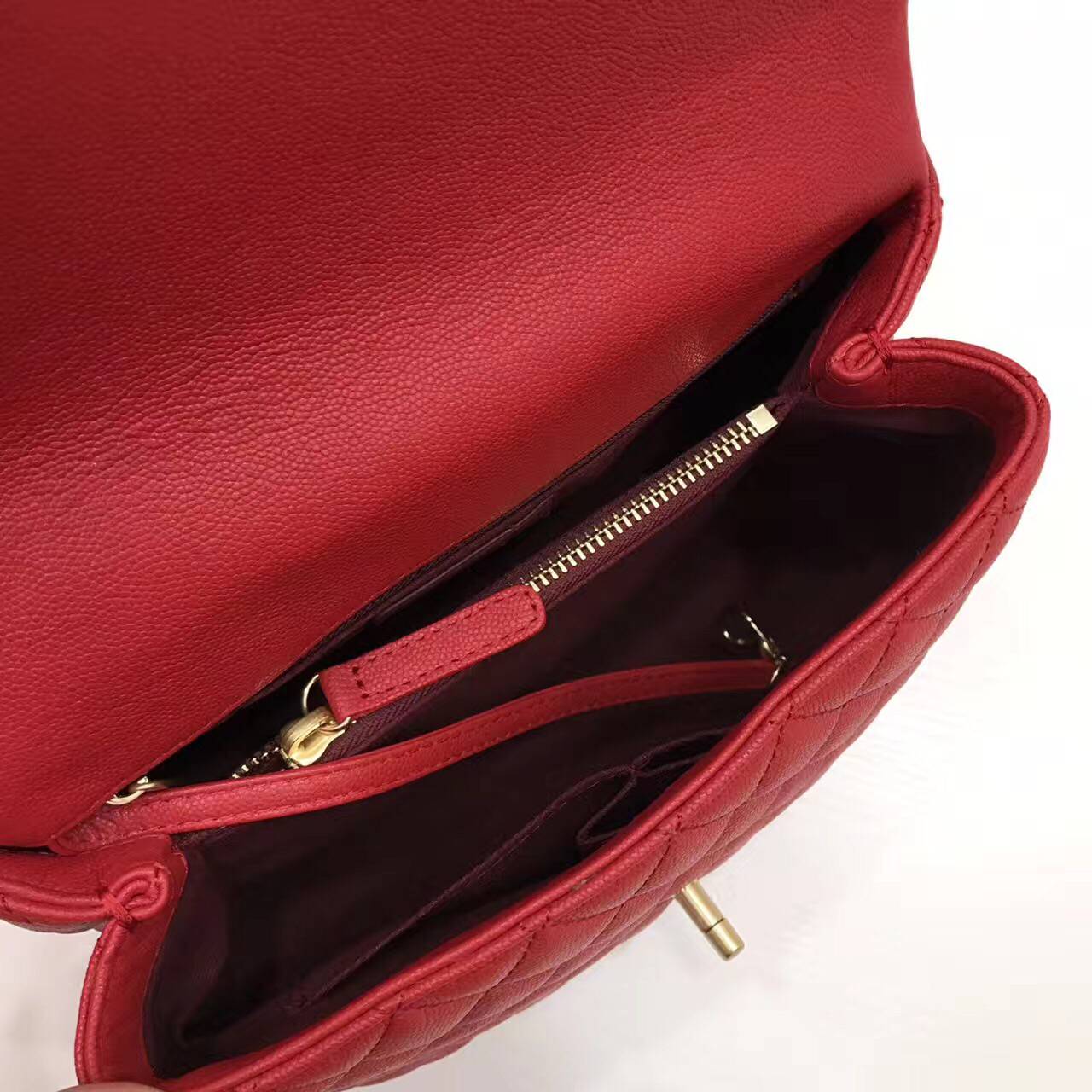 Chanel Original Leather Tote Bag 95478 Red Chanel Original Leather Tote Bag 95478 Red