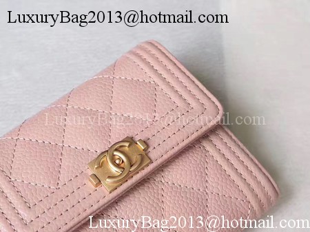 Chanel Matelasse Bi-Fold Wallet Pink Cannage Patterns A48980 Gold Chanel Matelasse Bi-Fold Wallet Pink Cannage Patterns A48980 Gold
