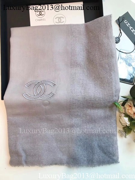 Chanel Scarf CC2836 Grey Chanel Scarf CC2836 Grey