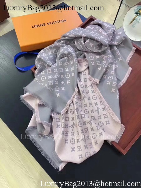 Louis Vuitton Scarf A2361 Grey Louis Vuitton Scarf A2361 Grey