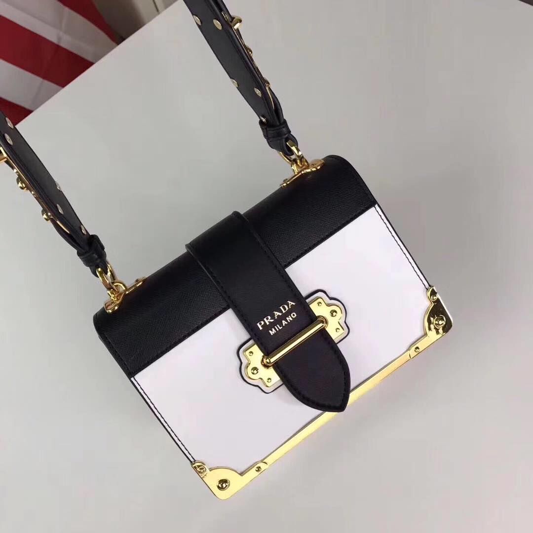 PRADA Shoulder Flap Bag Original Leather 1BD045 PRADA Shoulder Flap Bag Original Leather 1BD045