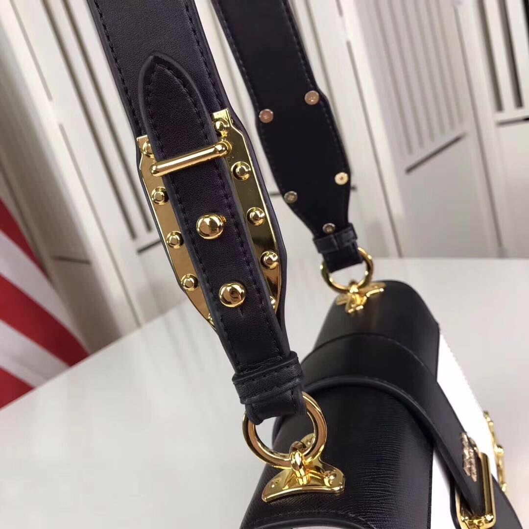 PRADA Shoulder Flap Bag Original Leather 1BD045 PRADA Shoulder Flap Bag Original Leather 1BD045