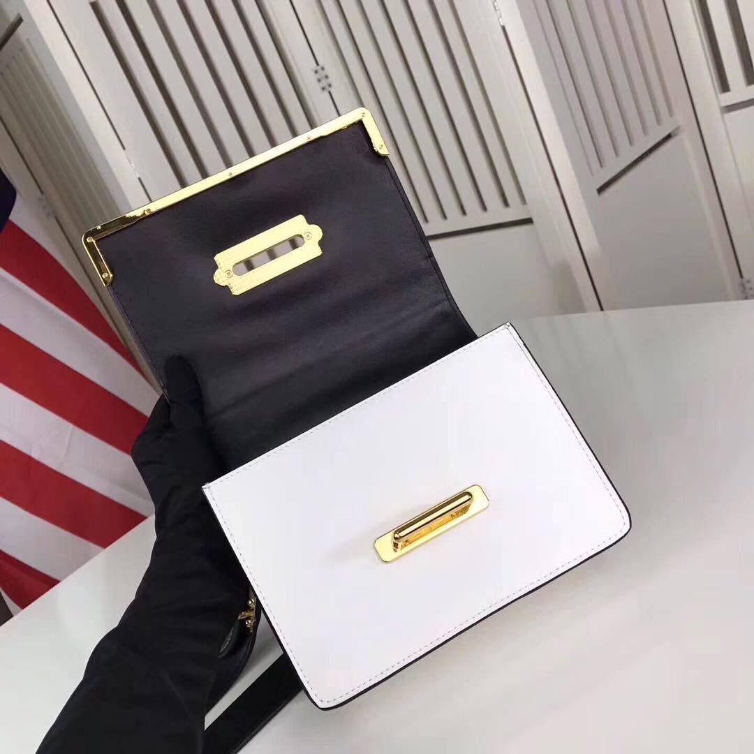 PRADA Shoulder Flap Bag Original Leather 1BD045 PRADA Shoulder Flap Bag Original Leather 1BD045