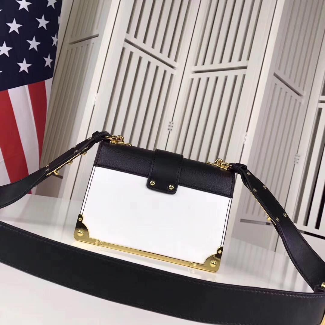 PRADA Shoulder Flap Bag Original Leather 1BD045 PRADA Shoulder Flap Bag Original Leather 1BD045