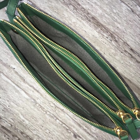 Celine Trio Crossbody Messenger Bag C55421 Green Celine Trio Crossbody Messenger Bag C55421 Green