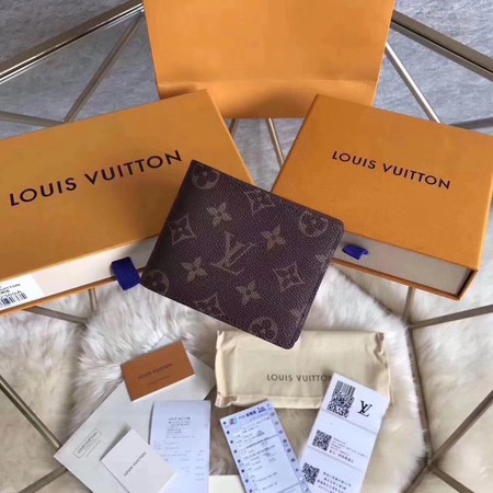 Louis Vuitton Monogram Canvas MULTIPLE WALLET M60895 Louis Vuitton Monogram Canvas MULTIPLE WALLET M60895