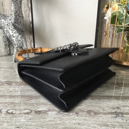 Gucci Dionysus Leather Top Handle Bag 448075 Black Gucci Dionysus Leather Top Handle Bag 448075 Black