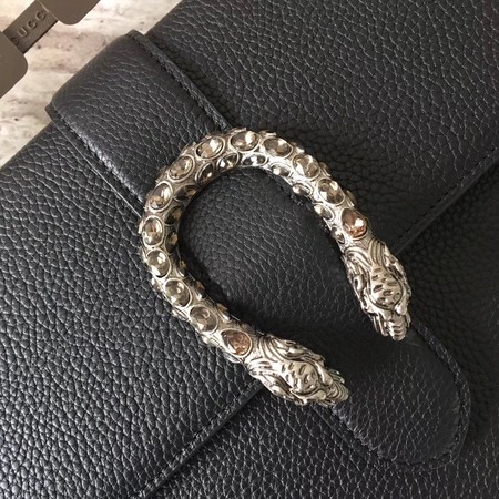 Gucci Dionysus Leather Top Handle Bag 448075 Black Gucci Dionysus Leather Top Handle Bag 448075 Black