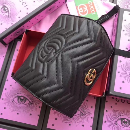 Gucci GG Marmont Continental Wallet 443436 Black Gucci GG Marmont Continental Wallet 443436 Black