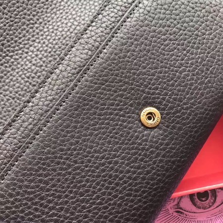 Gucci GG Marmont Matelasse Leather Wallet 400586 Black Gucci GG Marmont Matelasse Leather Wallet 400586 Black