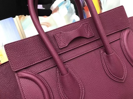 Celine Luggage Micro Tote Bag Original Leather CLY33081M Purple Celine Luggage Micro Tote Bag Original Leather CLY33081M Purple