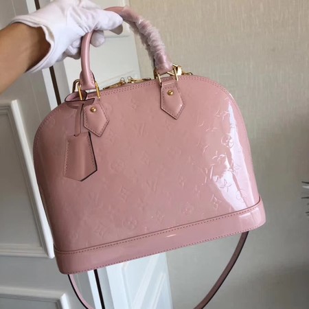 Louis Vuitton Monogram Vernis Alma PM M91611 Pink Louis Vuitton Monogram Vernis Alma PM M91611 Pink