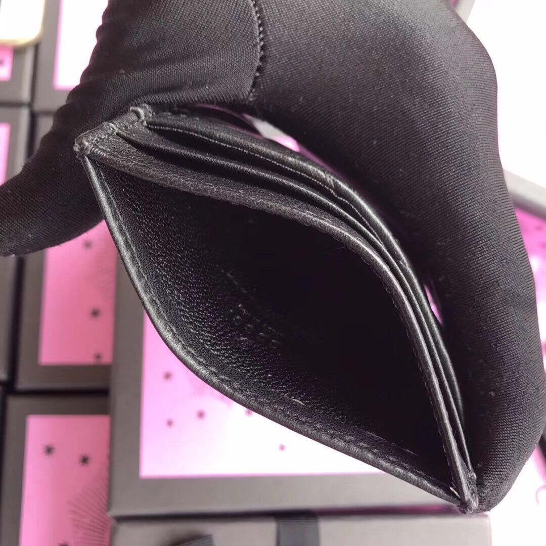 Gucci Leather Card Case 499360 Black Gucci Leather Card Case 499360 Black