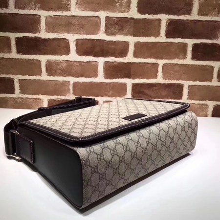 Gucci Original GG Canvas Messenger Bag 475432 Brown