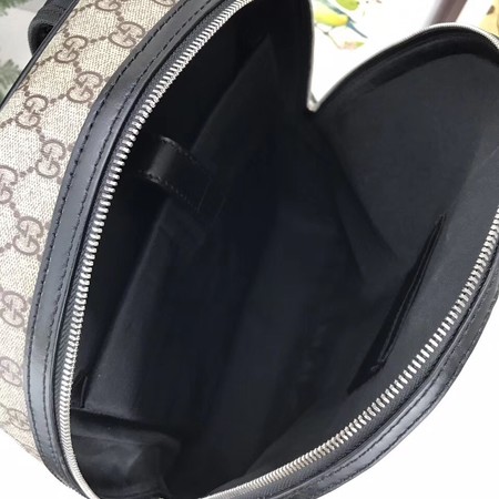 Gucci GG Supreme backpack with Web 443805 Brown Gucci GG Supreme backpack with Web 443805 Brown