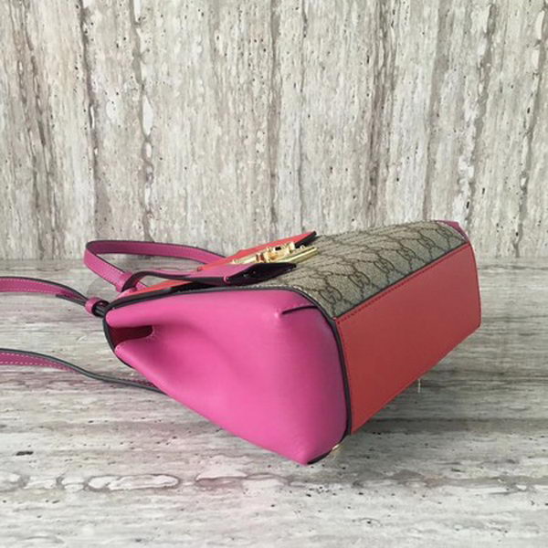 Gucci Padlock GG Supreme Backpack 498194 Red Gucci Padlock GG Supreme Backpack 498194 Red
