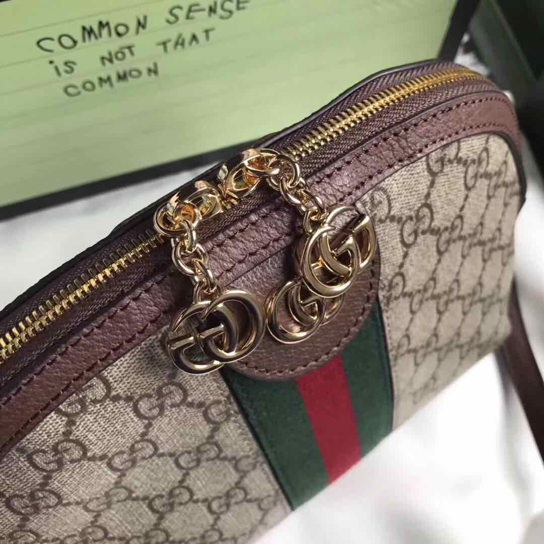 Gucci Ophidia Canvas Shoulder Bag 499621 Brown Gucci Ophidia Canvas Shoulder Bag 499621 Brown