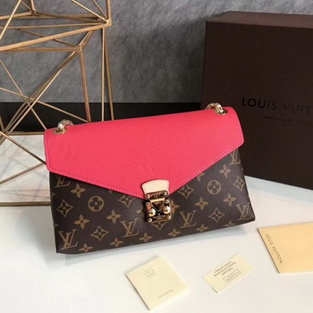 Louis Vuitton Monogram Canvas Pallas Chain Cerise M41201 Light Red Louis Vuitton Monogram Canvas Pallas Chain Cerise M41201 Light Red