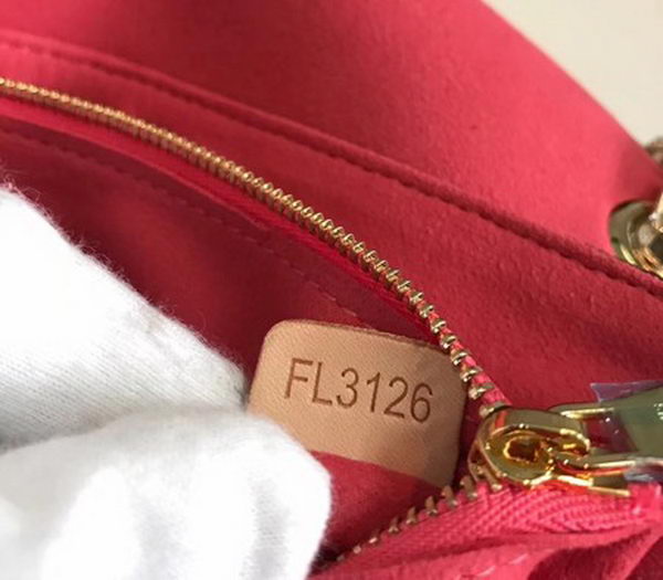 Louis Vuitton Monogram Canvas Pallas Chain Cerise M41201 Light Red Louis Vuitton Monogram Canvas Pallas Chain Cerise M41201 Light Red