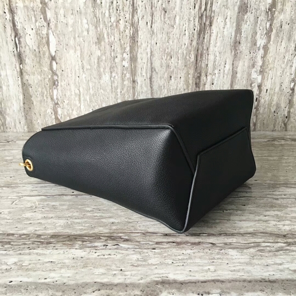 Celine Cabas Phantom Bags Lichee Pattern Leather 77426 Black Celine Cabas Phantom Bags Lichee Pattern Leather 77426 Black