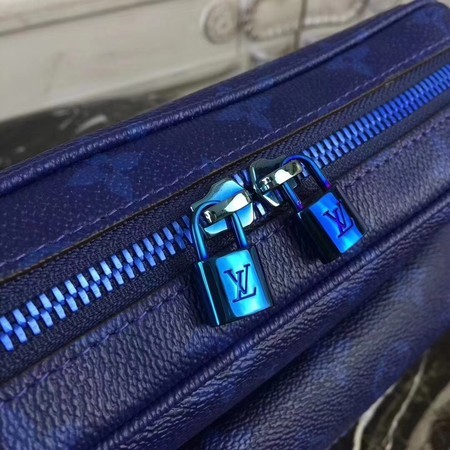 Louis Vuitton Monogram Canvas MESSNGER Bag 43845 Blue