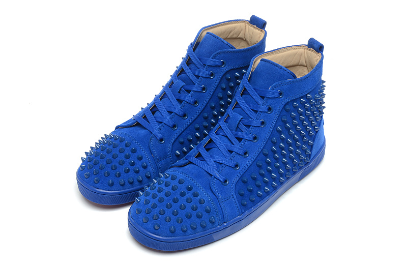 Christian Louboutin Lovers Casual Shoes CL921 blue Christian Louboutin Lovers Casual Shoes CL921 blue