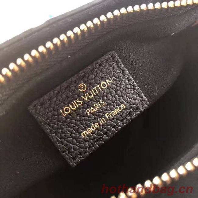 Louis vuitton original mongram empreinte PONTHIEU BB M43750 black