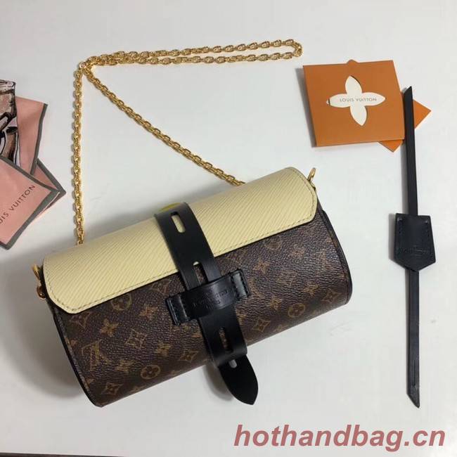 Louis vuitton monogram canvas GLASSES CASE M43903 creamy-white