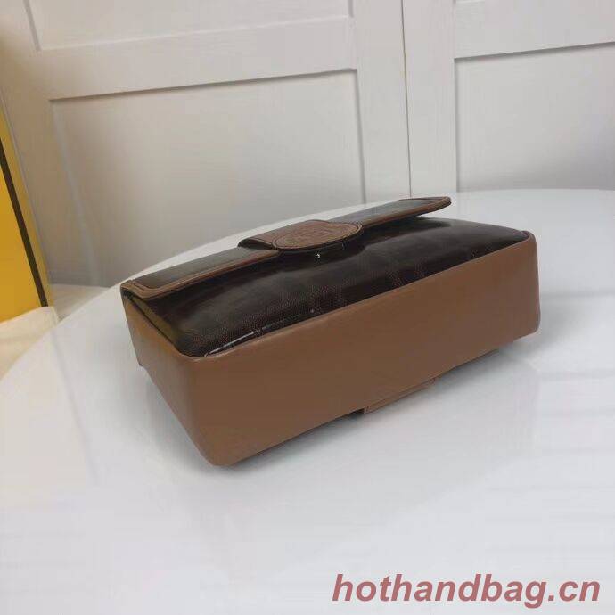 Fendi WALLET ON CHAIN 8HF836 brown Fendi WALLET ON CHAIN 8HF836 brown