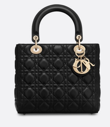LADY DIOR-TAS VAN LAMSLEER CAL44550 BLACK LADY DIOR-TAS VAN LAMSLEER CAL44550 BLACK