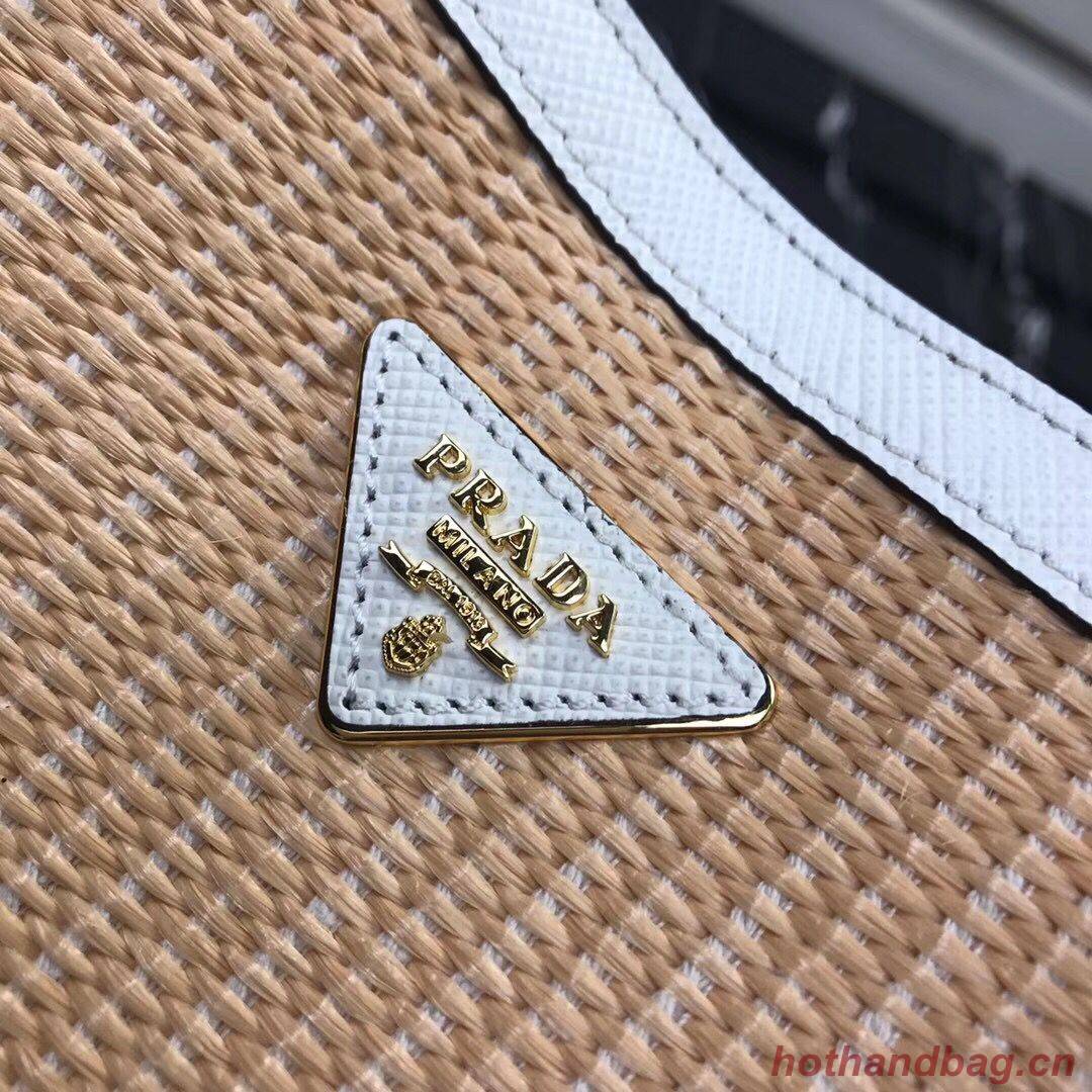 Prada Double Medium bag 1BA210 White Prada Double Medium bag 1BA210 White