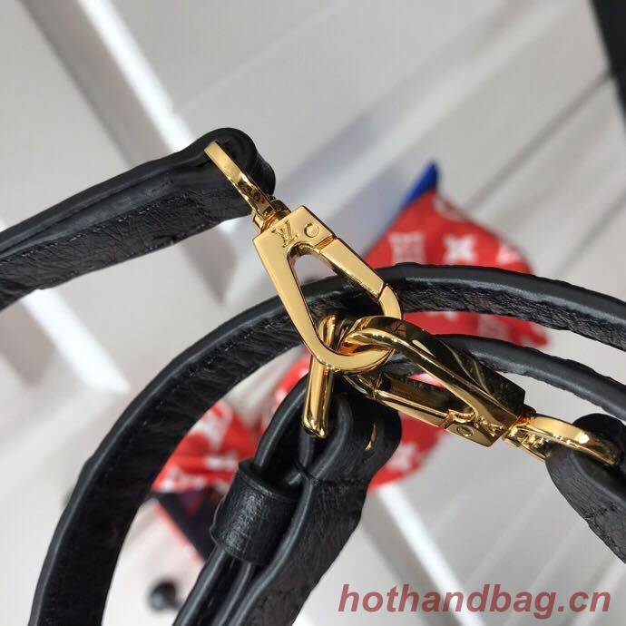 Louis vuitton original Ostrich pattern CAPUCINES BB M94587 Eau de Black Louis vuitton original Ostrich pattern CAPUCINES BB M94587 Eau de Black