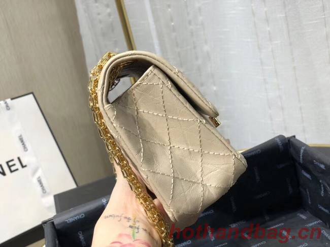 Chanel Shoulder Bag Original Leather Off White AS0874 Gold Chanel Shoulder Bag Original Leather Off White AS0874 Gold