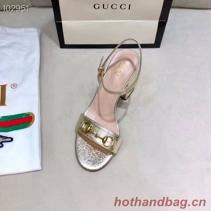 Gucci 7CM High Heels Shoes GG1557BL-1