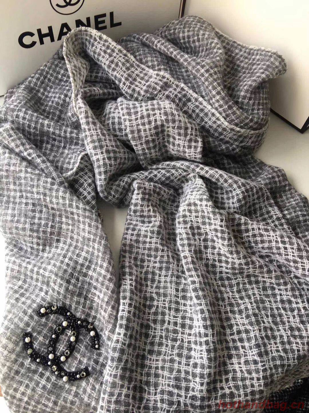 Chanel Cashmere Scarf CH11088 Chanel Cashmere Scarf CH11088